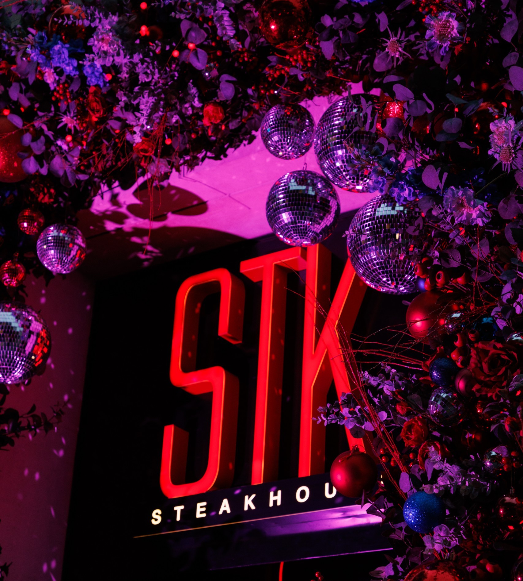 STK Steakhouse front sign