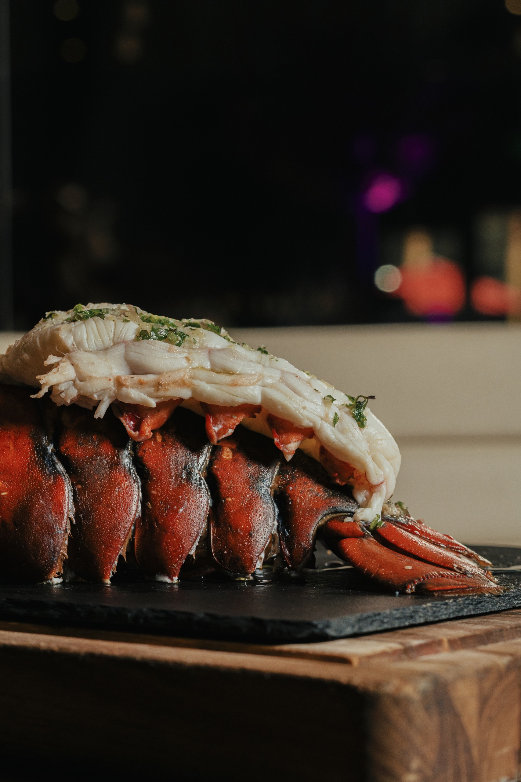Delicious Colossal Lobster tail.